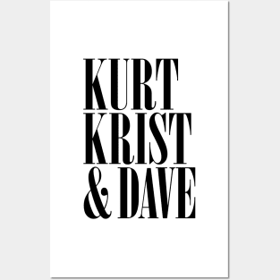 Kurt Krist & Dave Posters and Art